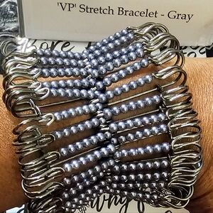 VIP Stretch Bracelet - Gray